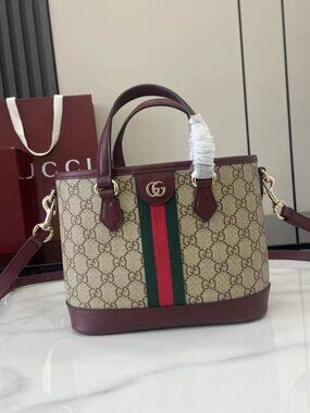 Gucci. (focused on appearance and versatile practicality)